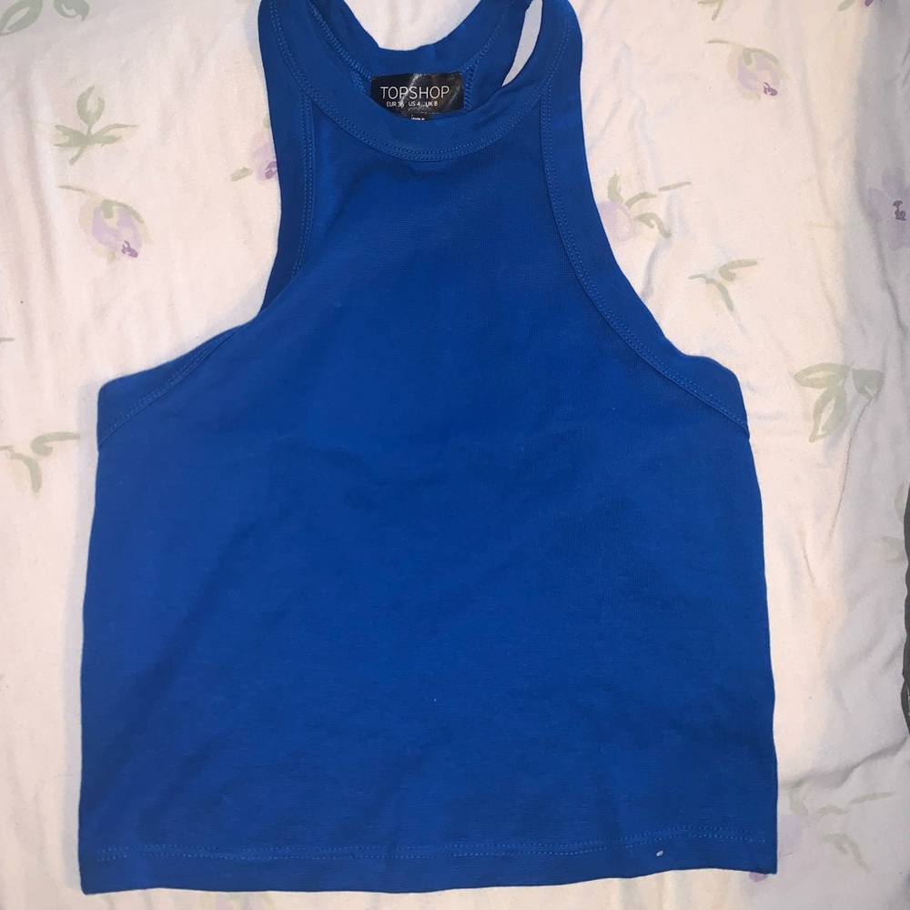 Blue Topshop Tank